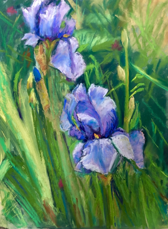 Giverny Glory II by artist Janis Langley